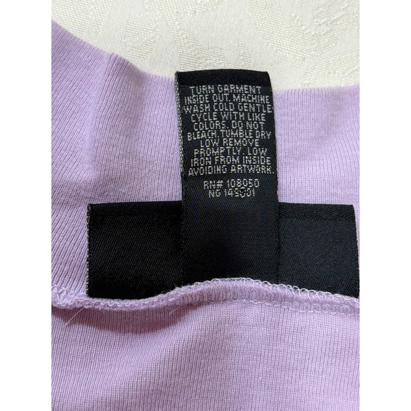 Venezia Top Size 18‎ 20 Women's Lavender Rose Print 3/4 Sleeve Round Neck Casual - Picture 7 of 7